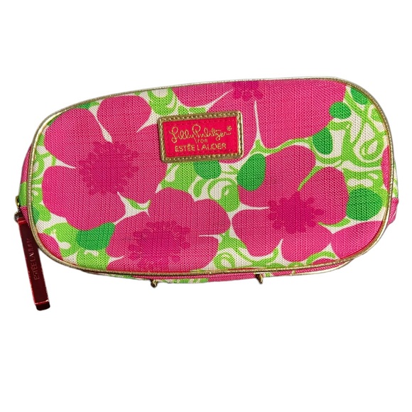 Lilly Pulitzer Estée Lauder Cosmetic Bag - Picture 1 of 5